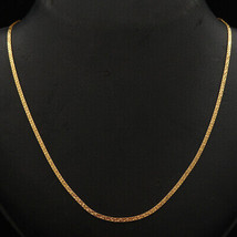 BIS 916 Hallmark Bright Gold 9&quot; Rolo Chain Son In Law Independence Day Jewelry - £1,793.91 GBP