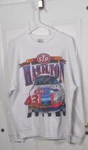 Vtg Bobby Hamilton 90s Nascar Sweat Shirt Richard Petty 25th Anniversary  - $34.95