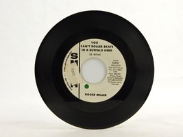 Roger Miller, You Can&#39;t Roller Skate In A Buffalo Herd, SMASH 45 RPM, VG, R45-18 - £7.81 GBP