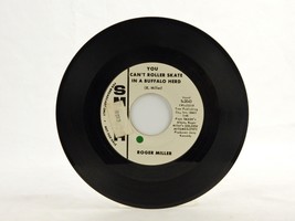 Roger Miller, You Can&#39;t Roller Skate In A Buffalo Herd, SMASH 45 RPM, VG... - $9.75