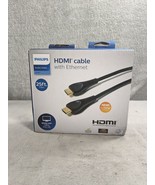 Philips HDMI Cable Ethernet, 25 Ft HDMI Cable, Full HD 1080P, Surround S... - $11.98