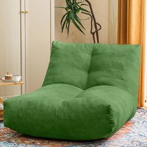 Bean Bag Chair Lazy Bean Bag Sofa, Floor Beanbag Chairs With, Bedroom And Office - £124.32 GBP