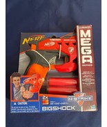 Dart GunToy With Darts Hasbro Mega Big Shock N Strike Blaster  GENUINE NEW - $242.75 MXN