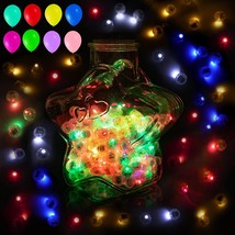 100Pcs Led Balloon Lights, Mini Led Lights For Party Decorations Light Up Balloo - £27.17 GBP