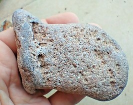 Natural Strange Shape and Dark Pink ? Color without holes Stone from Israel - £2.74 GBP