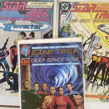 Star Trek Comic Lot 1988 TNG #5, #6 plus Deep Space Nine #1 Photo Cover ... - $9.11
