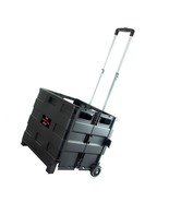 Elama Home Heavy Duty Carry All Easy Folding Cart with Lid - $87.33 CAD