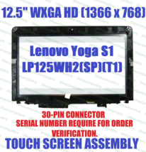 Lenovo Thinkpad Yoga 20CD 20C0 LCD Touch Screen Panel 04X6473 HD - £69.88 GBP