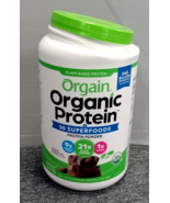 Orgain Organic Plant Based Protein Powder Superfoods Creamy Chocolate 2.... - £25.97 GBP