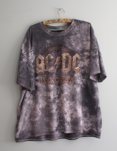 Ac/Dc Tie Dye T-shirt, Licensed Ac/DC tee, Unique Ac Dc T-shirt - $89.09