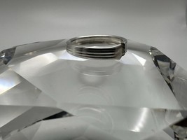 Vintage Three Ridge Silverplate Spoon Ring Size 10 #102 - $180.87 MXN