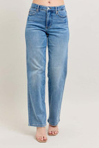 Judy Blue Full Size Tummy Control Vintage Wash Straight Jeans Plus Size - $58.36+