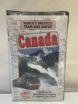 Worlds Greatest Train Ride Videos Canada VHS Movie Vintage 1996 New Sealed - £7.75 GBP