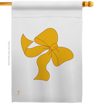 Yellow Ribbon House Flag Military Service 28 X40 Double-Sided Banner - £32.97 GBP