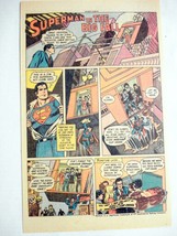 1977 Color Ad Hostess Cup Cakes Superman in The Big Fall - £6.28 GBP