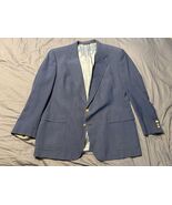 Hart Schaffner Marx Vintage 50R Blue Blazer Jack Nicklaus Golf Crest USA - €59,54 EUR
