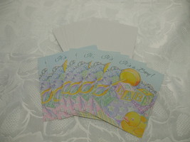 It&#39;s A Boy Pack of 8 Announcement Cards And Envelopes Forget Me Not - £3.16 GBP