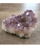 Amethyst Geode Cluster Tea Candle Holder Purple 1 1/2" Center Votive 6 3... - $48.51