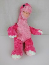 Build a Bear Pink Dinosaur Plush Stuffed 19&quot; - $9.69
