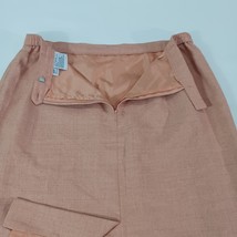 Kasper Women's Coral Rear Zipper & Slit Pull-On Skirt Size 14P Waist 32" image 11