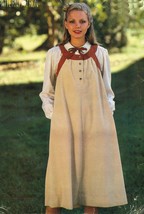 Vintage Misses Retro Loose Fit Gathered Jumper Dress Sew Pattern 16-18 - $9.99