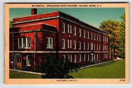 Appalachian State Teachers College Boone North Carolina Linen Postcard U... - $19.48