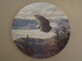 BALD EAGLE collector plate MOUNTAIN MAJESTY Robert Richert AMERICA&#39;S PRI... - £22.82 GBP