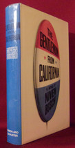 Niven Busch Gentleman From California First Ed Signed Politics Nixon Novel Hc Dj - £24.67 GBP