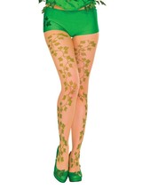 Rubies 38021 Womens Dc Comics Poison Ivy Tights, Standard/One Size, Green - £45.13 GBP