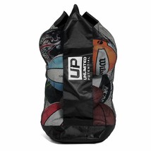 UP Mesh Black Equipment Bag Adjustable, Sliding Drawstring Cord Closure - £16.67 GBP