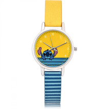 Disney Lilo and Stich Dual-Tone Watch with Rubber Straps Multi-Color - £27.34 GBP