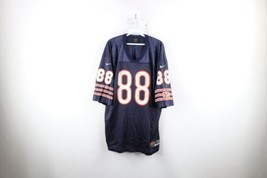 Vintage Nike Mens Lage Marcus Robinson Chicago Bears Football Jersey Blue #88 - £46.68 GBP