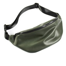 Fashion Waterproof Leather Waist Bag Women Purse Fanny Pa Belt Bag Ladies Waist  - £54.09 GBP
