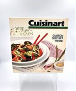 Cuisinart DLC-883 Food Processor Custom Disc Set Three For DLC-8/10 Series - $24.44 CAD