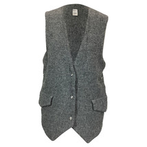 Acne Studios Harris Tweed Vest In Wool Women Grey Size 32 - $120.65