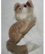 DAKIN PILLOW PETS 1978 KIT FOX COYOTE DOG STUFFED PLUSH ANIMAL BUSHY TAI... - £49.85 GBP