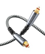 Bluerigger Optical Audio Toslink Cable - 15Ft (Digital Audio Optical Cab... - £29.49 GBP