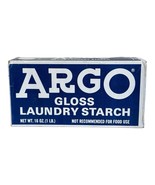 ARGO Gloss Laundry Starch 16 oz Vintage Sealed - $32.30