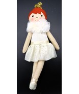 Red Hair Ballerina White Outfit Christmas Ornamment By Wondershop Target... - €12,95 EUR