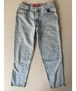 Vintage Levis 550 Jeans 30x28 Blue Relaxed Tapered Stonewash Mom Tag 12 ... - $18.68