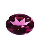 100% Natural 1.16 CTW Rhodolite Oval Faceted best Quality African Gem by... - £29.95 GBP