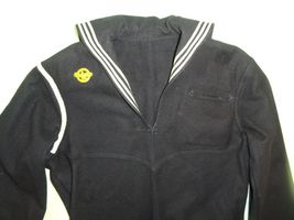 WWII WW2 VINTAGE NAVY SAILOR COAT JACKET CRACKER JACK RUPTURED DUCK  38 ... - $110.87