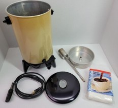 VTG Mirro Party Perk Electric Percolator Coffee Pot B-9292-75 USA 22 Cup... - £19.32 GBP