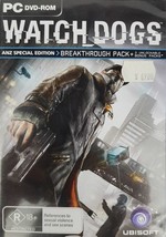 Watch Dogs PC DVD-ROM Game | ANZ Special Edition | Breakthrough Pack - £32.43 GBP