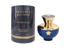 Versace Pour Femme Dylan Blue by Versace for Women 3.4 oz EDP Spray Sealed - £55.91 GBP