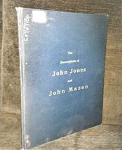 The descendants of John Jones and John Mason Post, Marie Caroline - £61.36 GBP