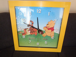 Extremely Rare! Walt Disney Giant Winnie the Pooh Wall Clock from E.H.Sh... - $333.00