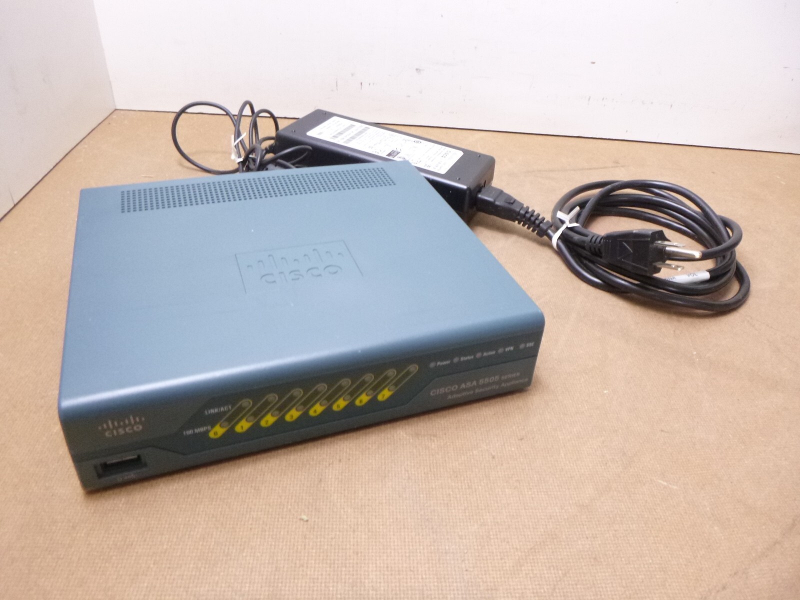 Cisco ASA 5505 Series V13 Adaptive Security Appliance w/ Power Supply - $29.05