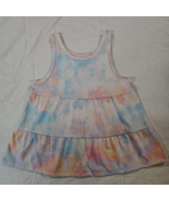 Wonder Nation Girls Swing Tank Top Shirt Size X-LARGE PLUS Lilac Bud Tie... - $239.29 MXN