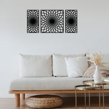 India at your Doorstep Handcrafted Flower Mandala Wall Art - Ideal Wall Decor fo - £45.58 GBP